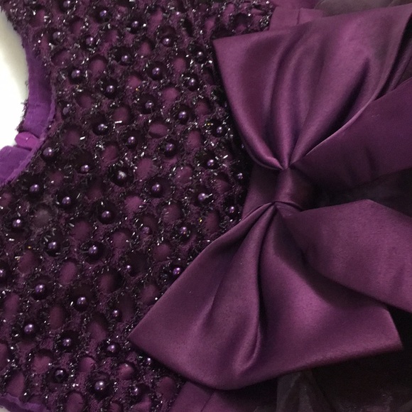 Beautiful Toddler Girl Beaded Layered Dress (E209) - Picture 5 of 7